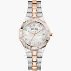 Reloj Bulova Prestige Diamond de dama correa de metal - Reloj original en Guatemala