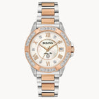 Reloj Bulova Marine Star Mujer Acero Tono Oro Rosa - Reloj original en Guatemala
