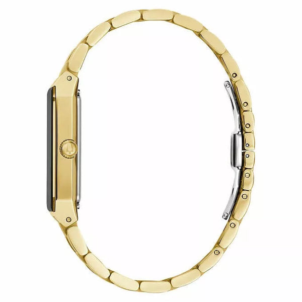 Reloj Bulova Modern Hombre Acero Inoxidable Dorado - Vista lateral