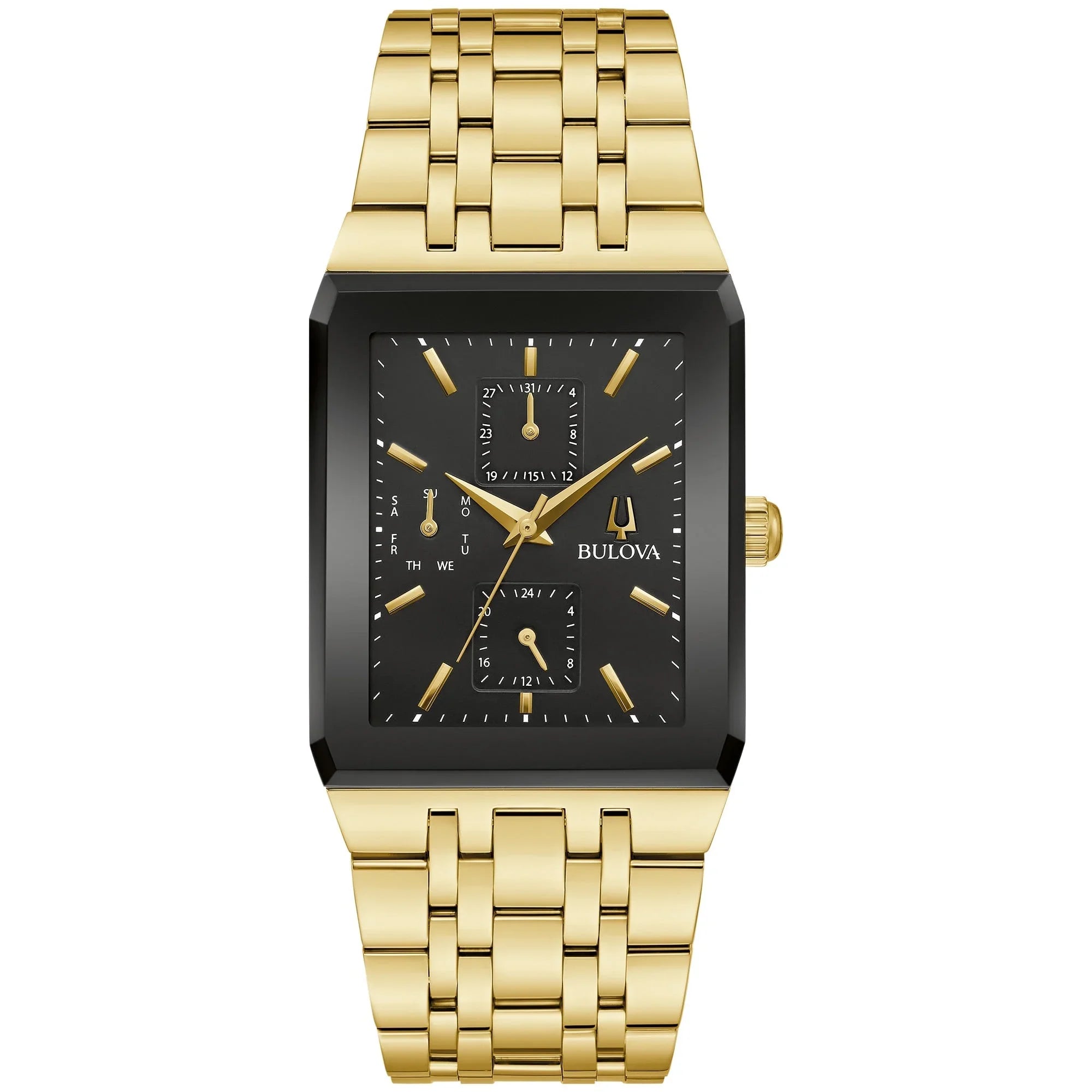 Reloj Bulova Modern Hombre Acero Inoxidable Dorado - Reloj original en Guatemala