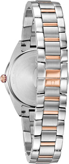 Reloj Bulova Sutton de mujer pulsera metal - Detalle de esfera