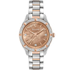Reloj Bulova Sutton de mujer pulsera metal - Reloj original en Guatemala