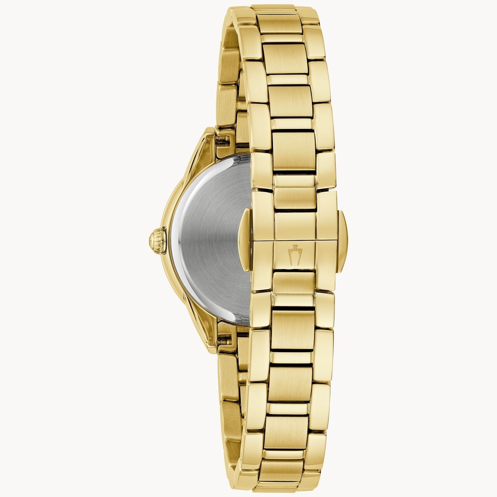 Reloj Bulova Sutton Mujer Correa de Acero Dorado - Vista lateral