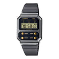 A-100WEGG-1A2 Reloj Casio para Hombre, Vintage Clásico