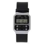 A-100WEL Reloj Casio Vintage Unisex Correa de Cuero Negro - Vista 7