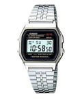 A-159W Reloj Casio Vintage Hombre Correa de Acero - Reloj original en Guatemala