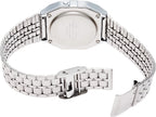 A-159W Reloj Casio Vintage Hombre Correa de Acero - Detalle de esfera