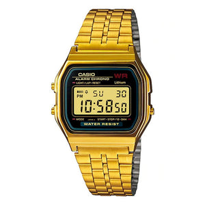 A-159WGEA-1 Reloj Casio Vintage unisex Clásico cronómetro