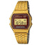 A-159WGEA Reloj Casio Vintage Unisex Correa de Acero Dorado