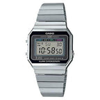 A-700W-1A Reloj Casio Unisex, Vintage Clásico Cronógrafo - Reloj original en Guatemala