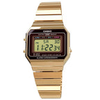 A-700WG-9A Reloj Casio Unisex, Vintage Clásico Cronógrafo — imagen 4 de 5