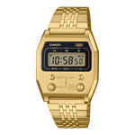 A1100G Reloj Casio Vintage Unisex Correa de Acero