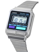 Reloj Casio Vintage Unisex Correa de Acero - Detalle de esfera