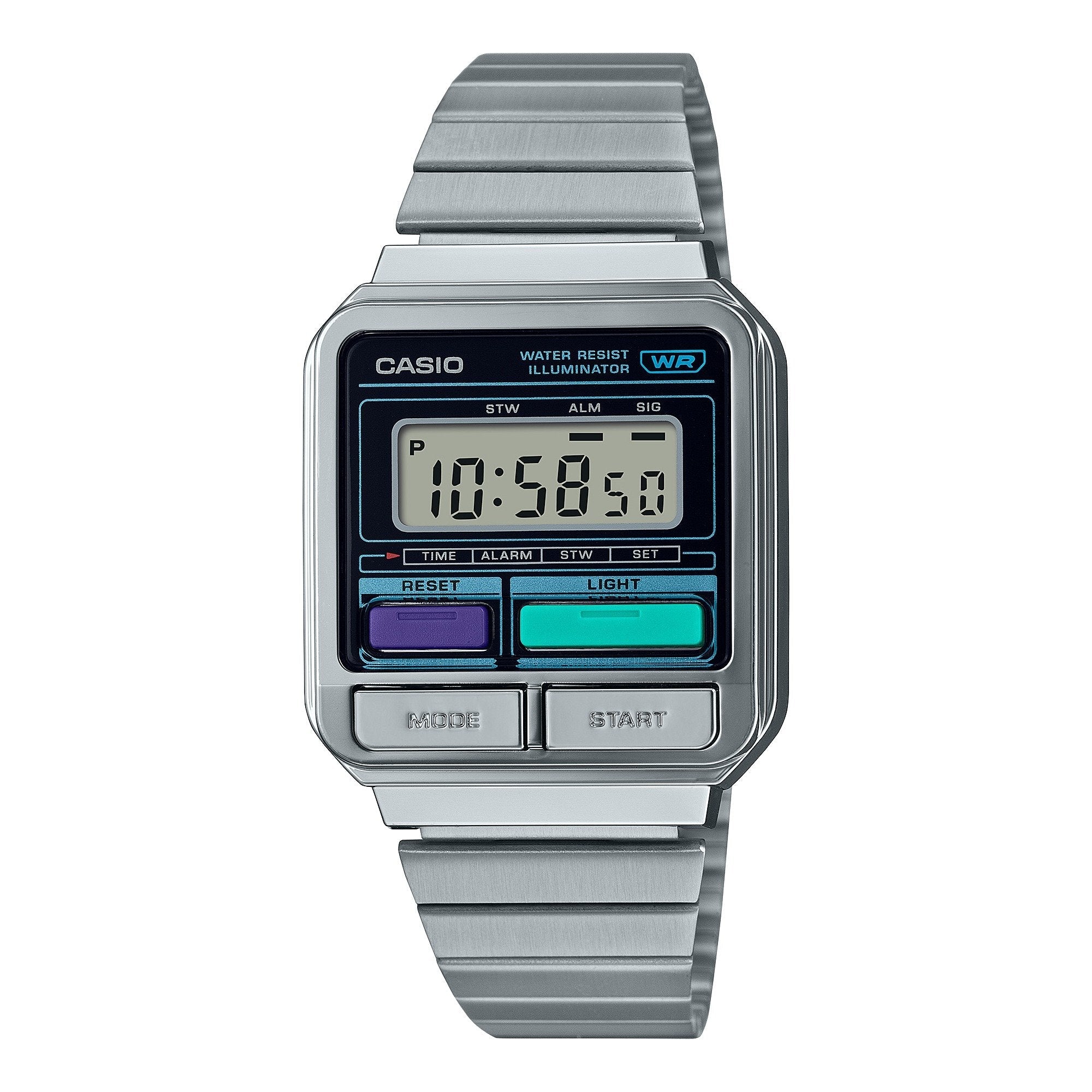 Reloj Casio Vintage Unisex Correa de Acero - Reloj original en Guatemala