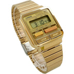 Reloj Casio Vintage Unisex Acero Dorado - Vista 6