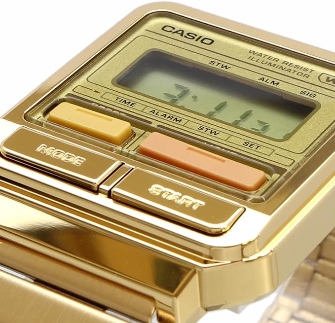 Reloj Casio Vintage Unisex Acero Dorado - Vista 7