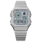 7A Reloj Casio Vintage Hombre Correa de Acero - Vista lateral