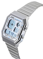 Reloj A130WE-7A Casio de caballero correa de metal — imagen 3 de 4