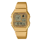 A130WEG-9A Casio de hombre pulsera de acero inoxidable digital