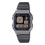 A130WEGG Reloj Casio Vintage Hombre Correa de Resina Gris