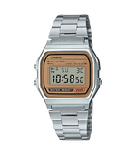 A158WEA-9 Reloj Casio unisex pulsera de metal