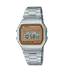 A158WEA-9 Reloj Casio unisex pulsera de metal