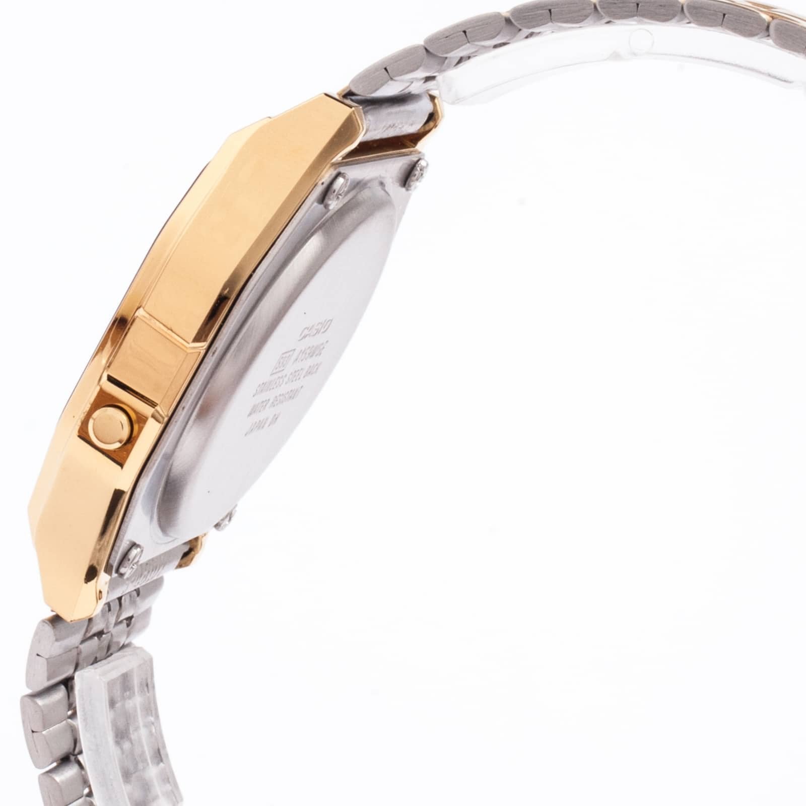 A-159WGEA Reloj Casio Vintage Unisex Correa de Acero Dorado - Vista 5