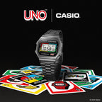Reloj Casio Vintage UNO Unisex Correa de Acero - Vista lateral