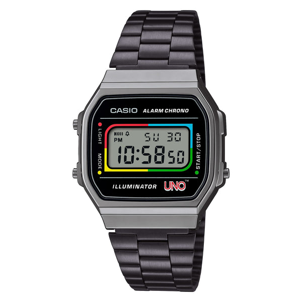 Reloj Casio Vintage UNO Unisex Correa de Acero - Reloj original en Guatemala
