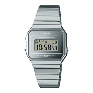 A700WEV-7A Reloj Casio Vintage unisex con correa de metal