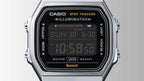 ABL-100WE-1B Casio reloj unisex con pulsera de metal con bluetooth