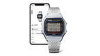 ABL-100WE-1B Casio reloj unisex con pulsera de metal con bluetooth
