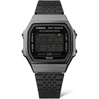 100WEGG-1B Casio Vintage con funciones Bluetooth reloj unisex pulsera de metal - Vista trasera