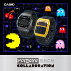 Reloj 100WEPC-1B Casio de hombre pulsera de metal Edición Pac-Man con Bluetooth - Vista trasera