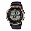AE-1000W-1A3V Reloj Casio para Hombre, Illuminator Hora Mundial 10 Años de Batería - Negro