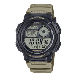 AE-1000W-5AV Reloj Casio de hombre correa de silicona 48 mm 10 años de bateria