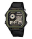 AE-1200WHB Reloj Casio World Time Hombre Correa de Cuero
