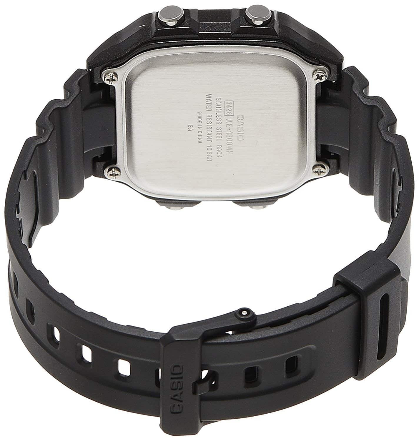 AE-1300WH-1AV Reloj Casio para Hombre, Illuminator 10 Años de Batería