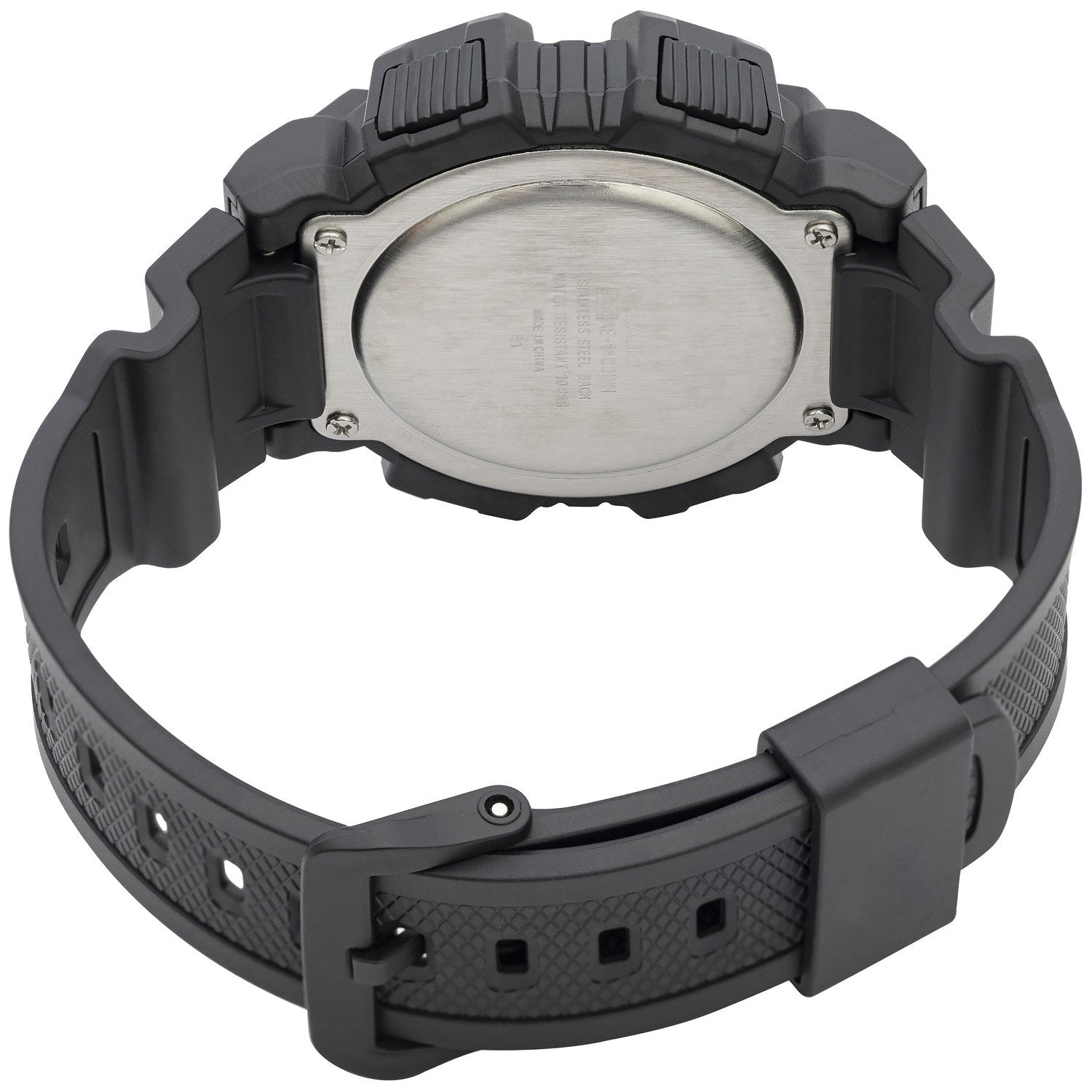AE-1400WH Reloj Casio World Time Hombre Resina Negro Dorado - Vista 8