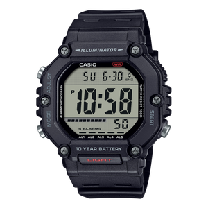AE-1600H-1AV Reloj Casio Unisex Correa de Resina Negro