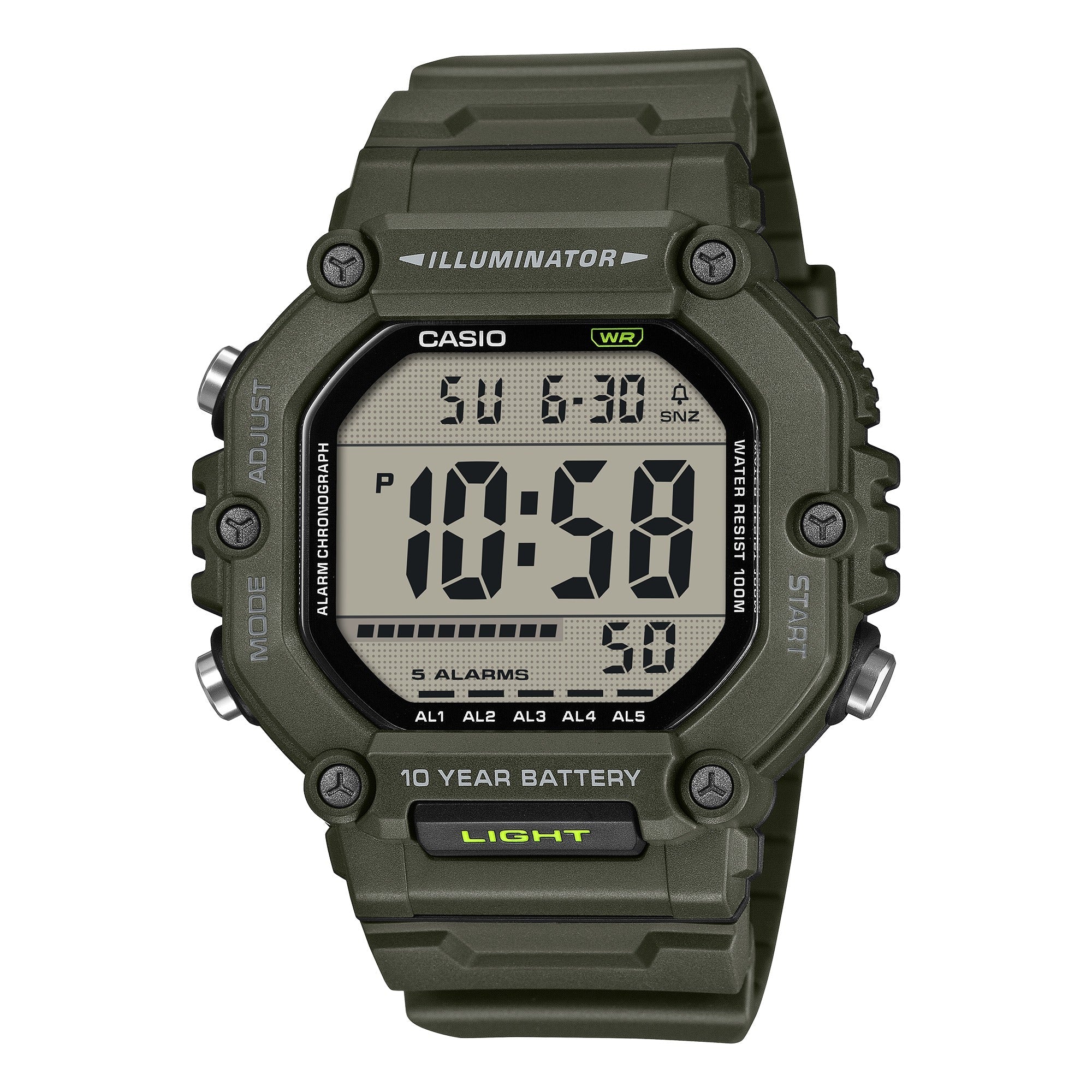 Reloj Casio AE-1600HX-3AV Digital para Hombre