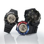 AE-1700H-1AV Reloj Casio Illuminator Hombre Resina Negro - Vista trasera