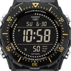 AE-1700H-1BV Reloj Casio Hombre Resina Negro y Dorado - Detalle de esfera