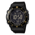 AE-1700H-1BV Reloj Casio Hombre Resina Negro y Dorado - Reloj original en Guatemala