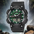 AEQ-110W-3A2V Reloj Casio de hombre correa de silicona
