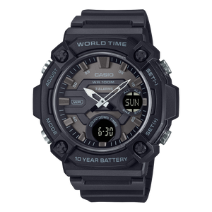 AEQ-120W-1BV Casio reloj digital correa de resina