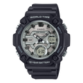 AEQ-120W-7AV Casio de hombre pulsera de resina 10 años de batería
