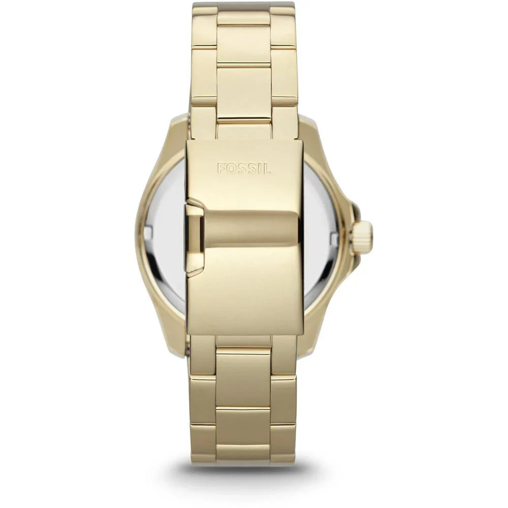 Reloj Fossil Cecile Mujer Acero Dorado - Vista lateral