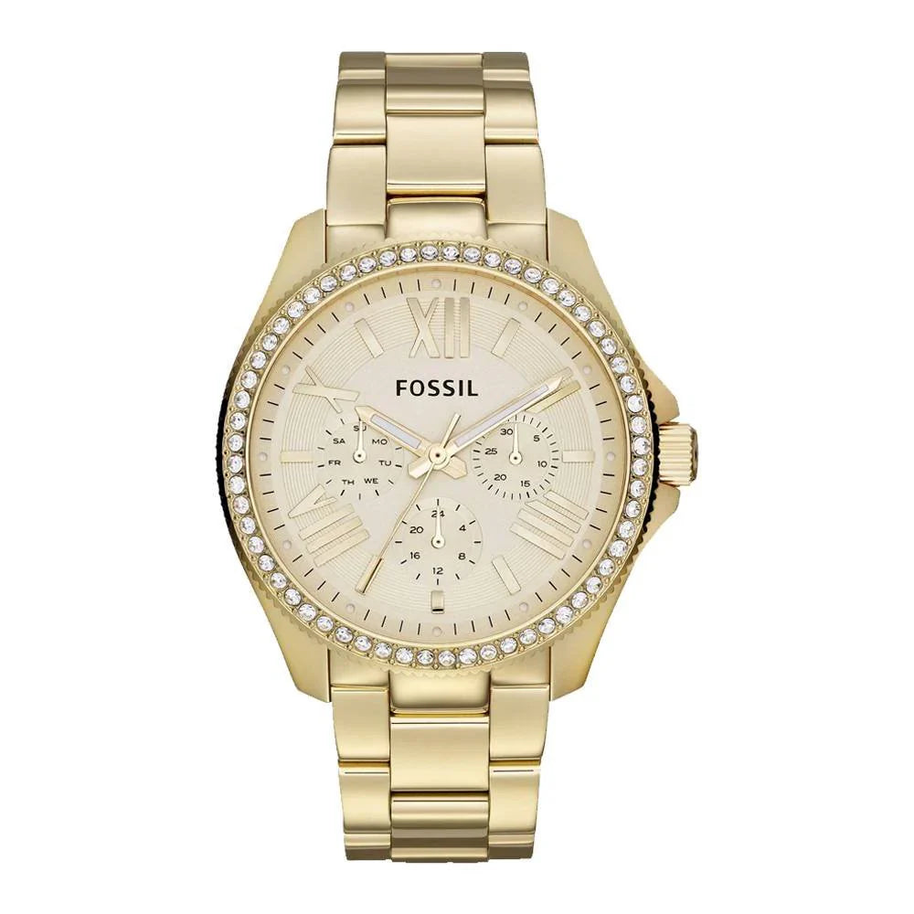 Reloj Fossil Cecile Mujer Acero Dorado - Reloj original en Guatemala