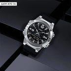 AMW-870-1AV Reloj Casio de caballero correa de caucho — imagen 3 de 3